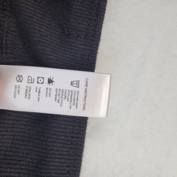 NWT‎ Juicy Couture Sport Side Jogger Womens Size Medium Black Rainbow Logo - Picture 15 of 16